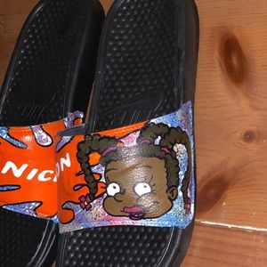 rugrats nike slides